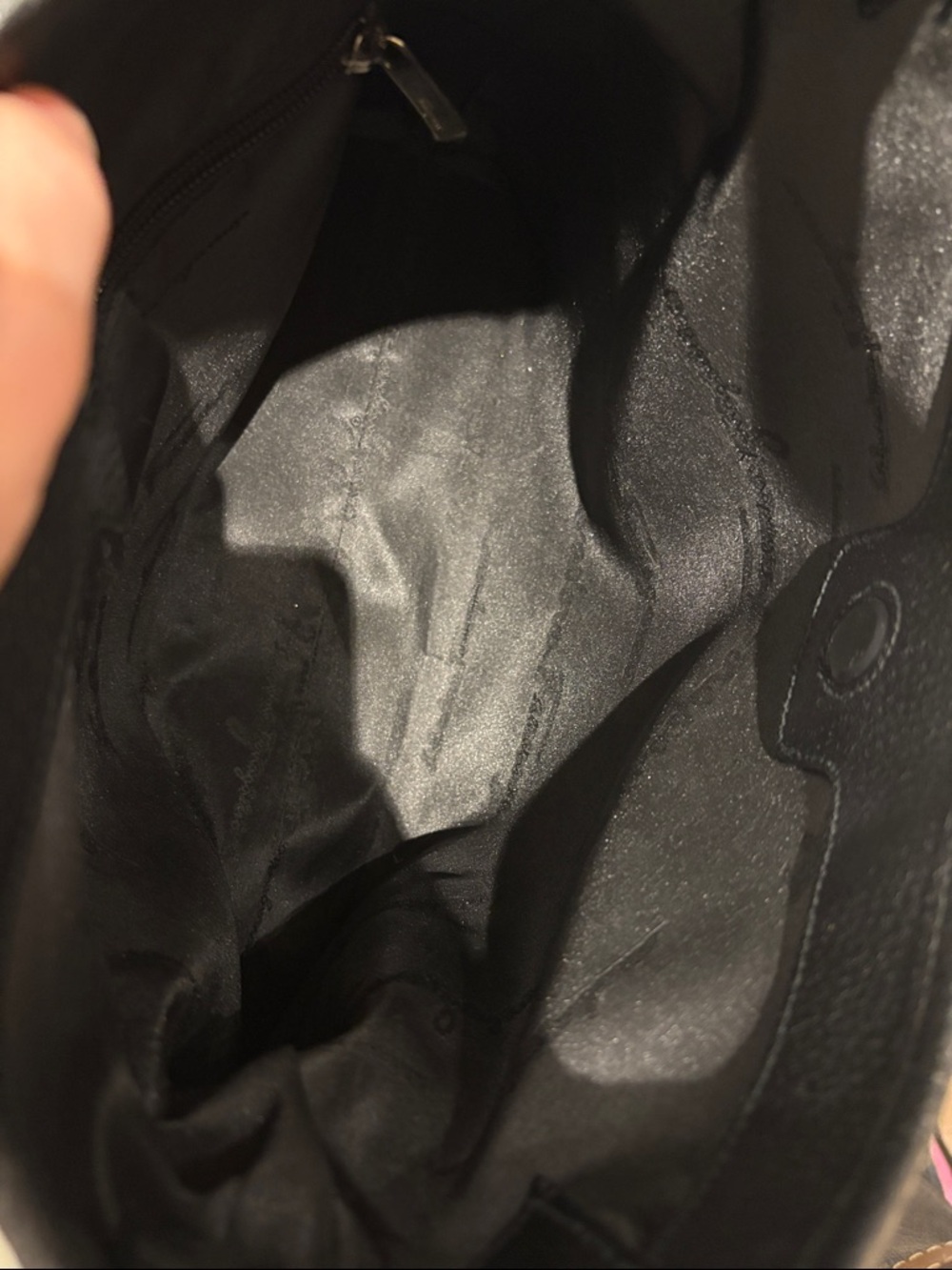 Salvatore Ferragamo Black Shoulder Bag - Picture 7 of 10